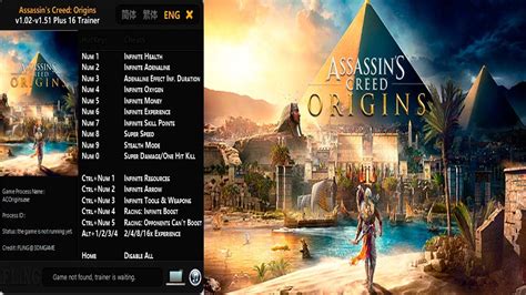 Assassin's creed origins - Mod - PC - Trainer - YouTube