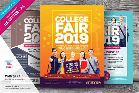 16+ College Fair Flyer Templates - Free & Premium PSD Vector Download