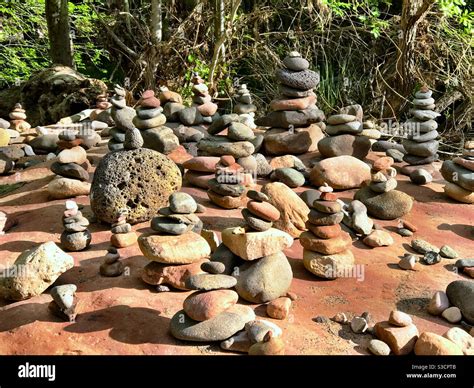 Stone stacks, Sedona, Arizona, USA Stock Photo - Alamy