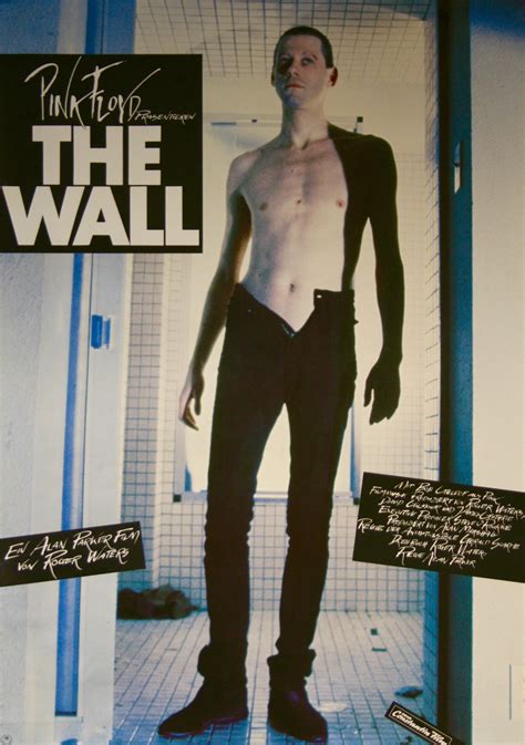 Pink Floyd The Wall movie poster - rare vintage film posters