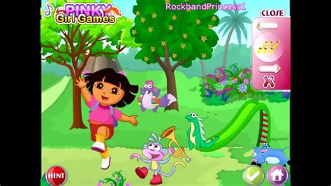 Dora Games - Playing With Friends Game - Dora The Explorer - YouTube