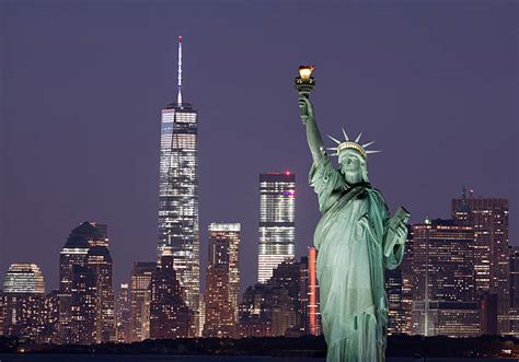 Best Statue Of Liberty At Night Stock Photos, Pictures & Royalty-Free ...