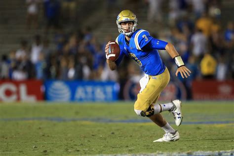 Josh Rosen leads huge UCLA comeback, firmly on the draft radar - Niners Nation