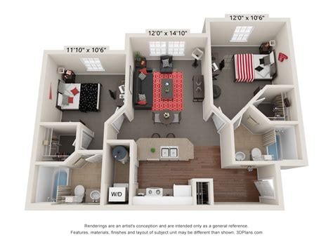 Average Square Footage Of A 3 Bedroom Apartment | www.resnooze.com