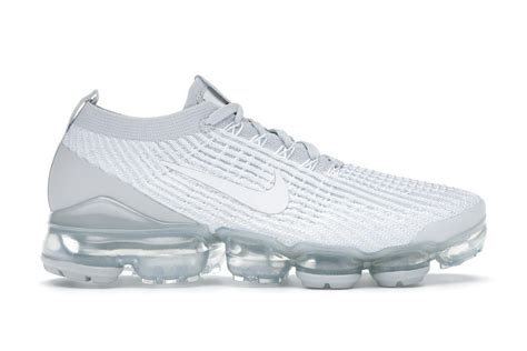 Nike Air VaporMax Flyknit 3 White Pure Platinum - AJ6900-102