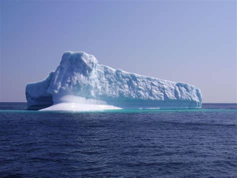 Icebergs up close, off the coast of St. John's, Newfoundland, July 2014, photo by R.J. Bonin ...