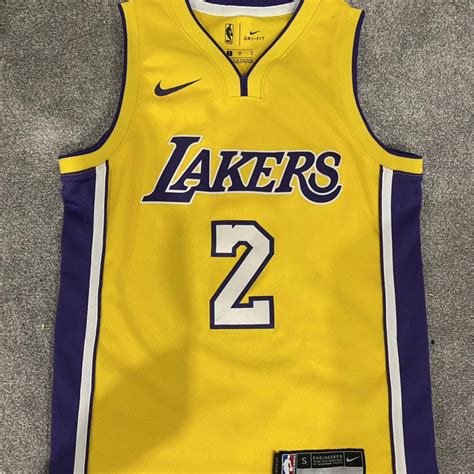 Lonzo Ball Home Lakers Jersey 2018/19 Los Angeles... - Depop