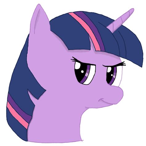 Twilight Sparkle Face by the-c-drive on DeviantArt