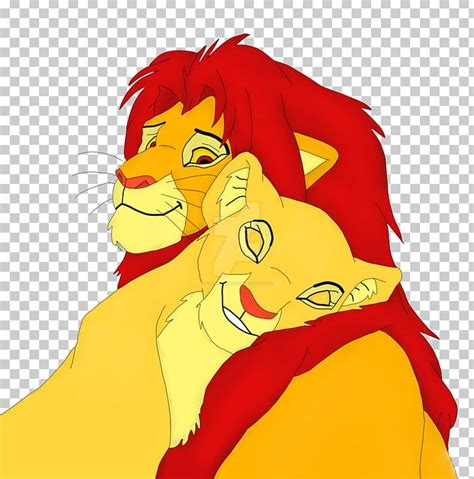 Simba And Nala Drawings