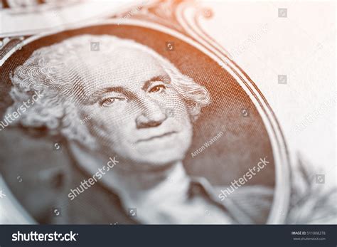 Portrait George Washington On 1 Dollar Stock Photo 511808278 | Shutterstock