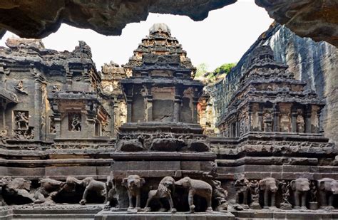 Is The Kailasa Temple In Ellora, India, Built Off A Single Rock ...