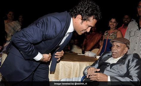 "He Taught Me...": Sachin Tendulkar Remembers Coach Ramakant Achrekar ...