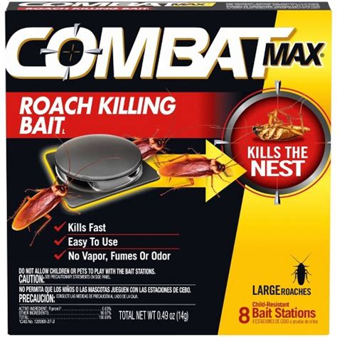 Combat Source Kill Max Large Cockroach Bait Stations - 8 Ct : Target