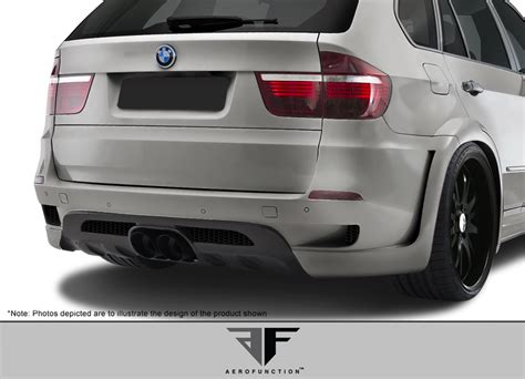 Aero Function :: Applications :: 2010-2013 BMW X5 X5M E70 AF-1 Wide Body Rear Bumper Cover ( GFK ...