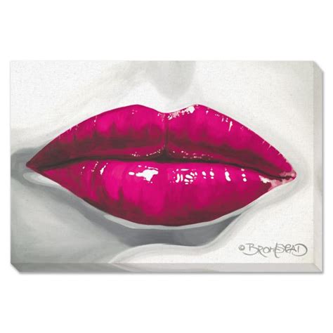 David Bromstad "Pucker Up Pink" Artwork | Grandin Road