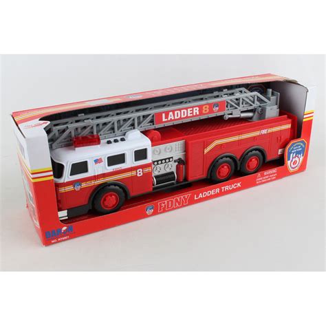 FDNY LADDER TRUCK W/LIGHTS & SOUND - DARON - Playwell Canada Toy ...