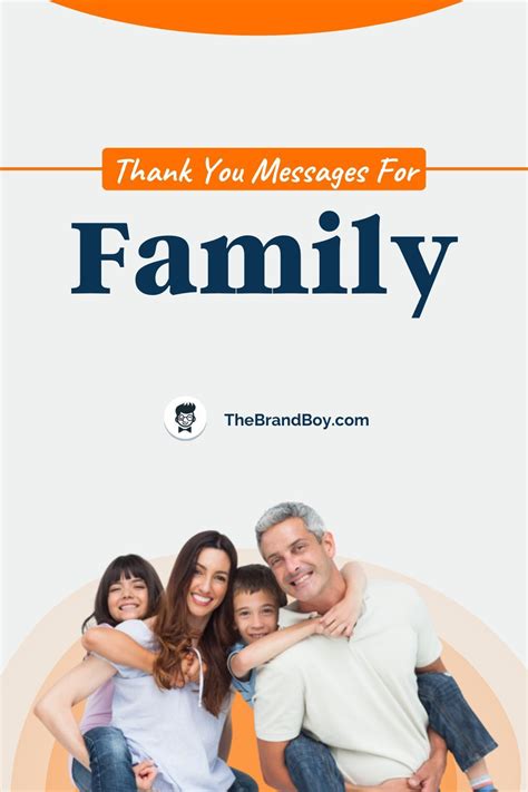 65+ Best Thank You Messages for Family - theBrandBoy.com in 2021 | Best ...