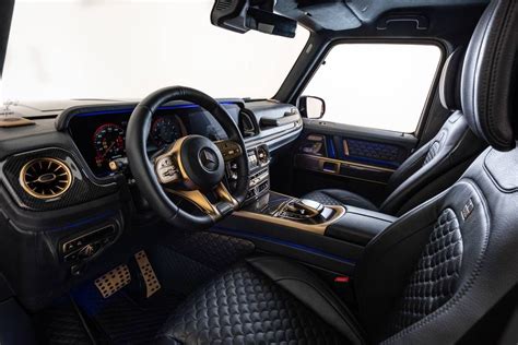 Gilded Details Define the Brabus 800 Mercedes-AMG G63 "Black & Gold Edition" | G wagon matte ...