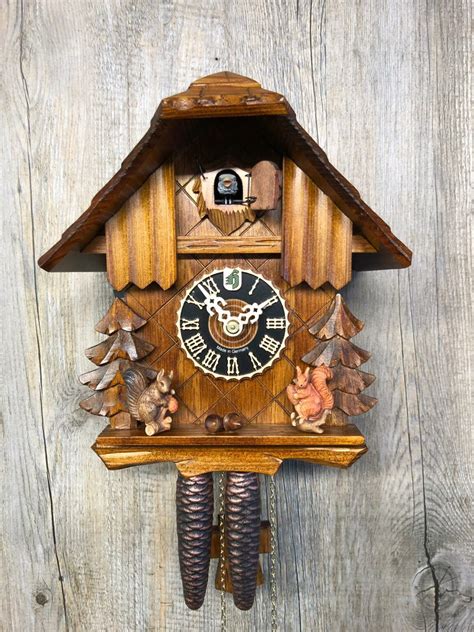 Original handmade Black Forest Cuckoo Clock / Made in Germany 2-416 - The world of Cuckoo Clocks ...