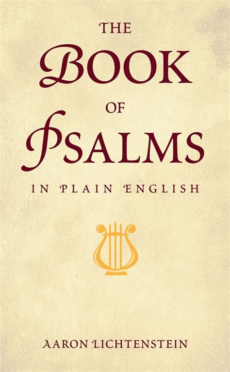 Book of Psalms in Plain English eBook by Aaron Lichtenstein - EPUB | Rakuten Kobo 9789655240702