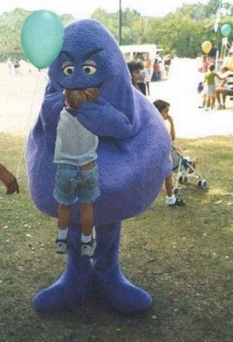 Grimace Eats Children.