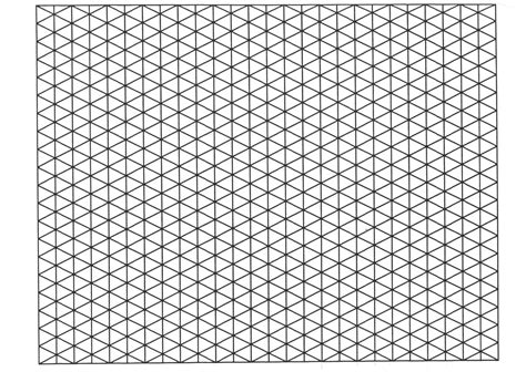 Isometric Drawing Grid