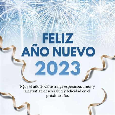 Mensajes de Feliz Año Nuevo 2023