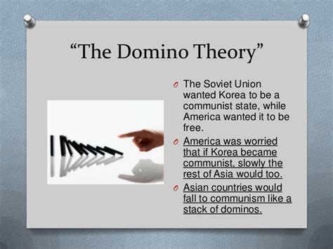 The domino theory