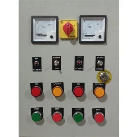 Small Push Button Panel, 350x400x250, Operating Voltage: 220V at Rs ...