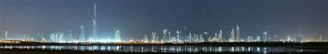 Burj Dubai: Dubai Skyline panorama