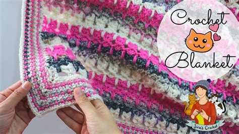 Crochet Cat Blanket / Beginner Friendly Tutorial - YouTube