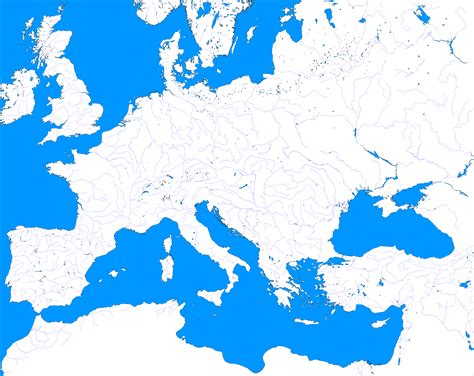 Blank Map Of Europe And Asia No Borders Images Pictur - vrogue.co