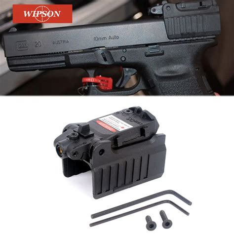 WIPSON Tactical Glock Laser Sight Rear Red Laser Aiming Fit Airsoft ...