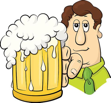 90+ Old Man Drinking Beer Stock Illustrations, Royalty-Free Vector ...