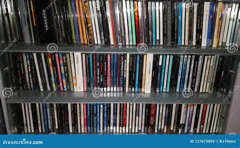 Various Compact Disc Collection Editorial Stock Photo - Image of compact, jarre: 127672093