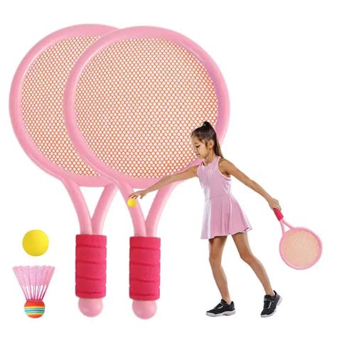 Kids Badminton Rackets Interactive Play Game Badminton Equipment for ...