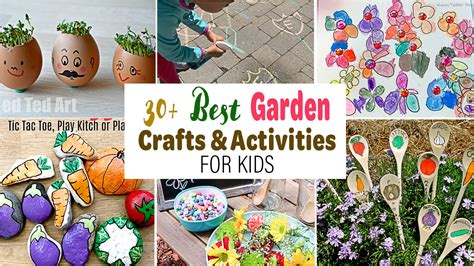 30+ the Best Garden Themed Crafts & Activities - Happy Toddler Playtime