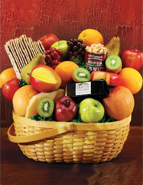 Awesome Fruit Basket | Gourmet food gift basket, Gourmet gift baskets ...