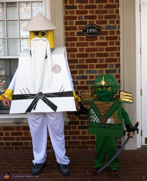 Green Ninja Lloyd and Sensei Wu Costume