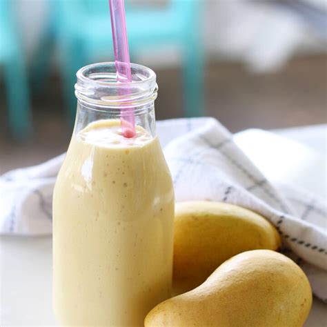 Mango Coconut Milk Smoothie - BriGeeski