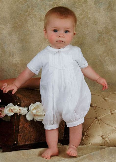 Cotton Christening Outfit....the little boy in this picture is just darling. I want to k… | Baby ...