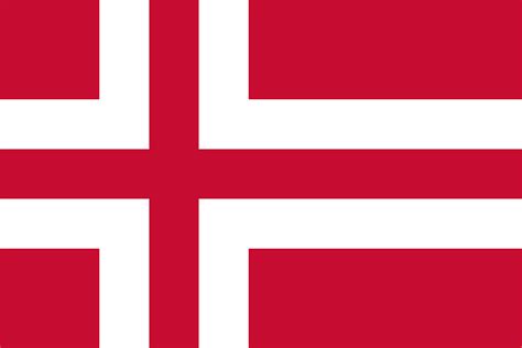 Greenland flag redesign (Nordic style) : r/vexillology