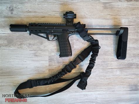 Kel-Tec CP33 PDW package with sight, pistol brace, sling, and ...