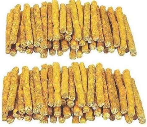 Yellow Flavour Dog Chew Sticks at Best Price in Mehsana | Hariom Aqua Fish