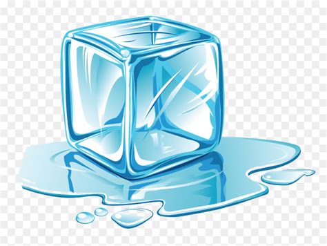 Ice Cube Melting Clip Art - Ice Cube Clipart, HD Png Download - vhv