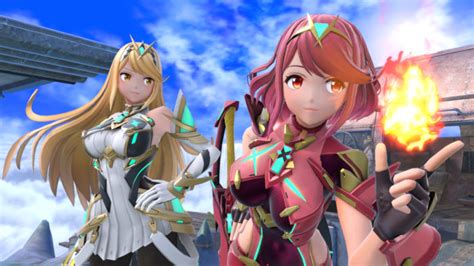 Pyra e Mythra chegam em Super Smash Bros. Ultimate por DLC