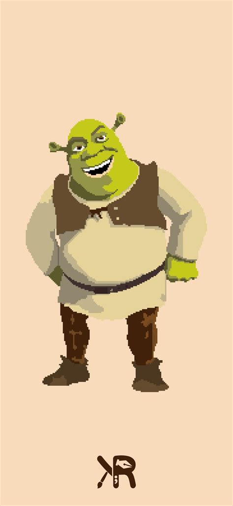 Shrek pixel art | Sfondi