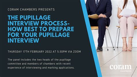 The pupillage interview process how best to prepare for your pupillage ...