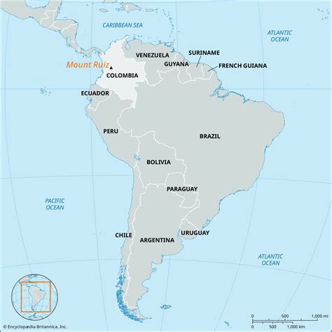 Mount Ruiz | Eruptions, Map, & Facts | Britannica