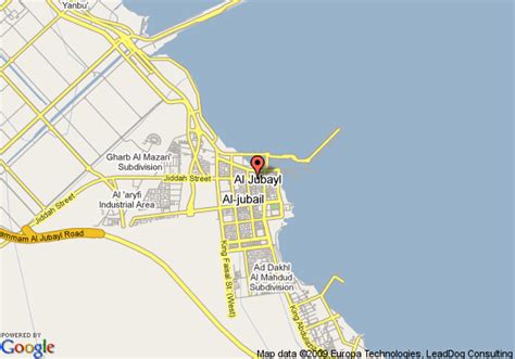 Map of Intercontinental Al Jubail, Jubail